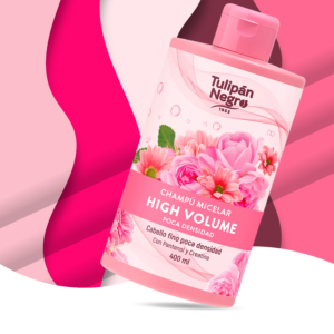 Shampoing MicellaireTulipan Negro à Haut Volume