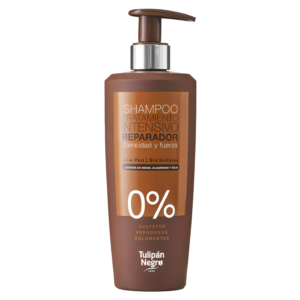 Shampoing réparateur intensif Tulipan Negro Low Poo sans sulfate 500 ml