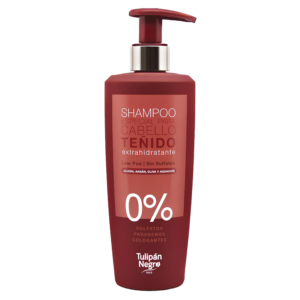 Tulipan Negro Shampoing sans sulfate Low Poo pour cheveux teints 500 ml