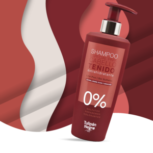 Tulipan Negro Shampoing sans sulfate Low Poo pour cheveux teints 500 ml