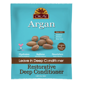Après-Shampooing sans Rinçage à l'Huile d'Argan OKAY
