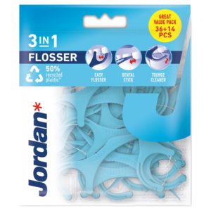 Jordan Dental Floss 3 in 1 Flosser
