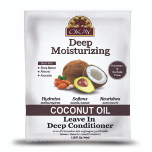OKAY REVITALISANT SANS SOIN À L'HUILE DE COCO HYDRATANT EN PROFONDEUR