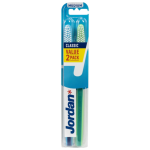 Pack Classique de Brosse à Dents JORDAN (2X1), Moyen