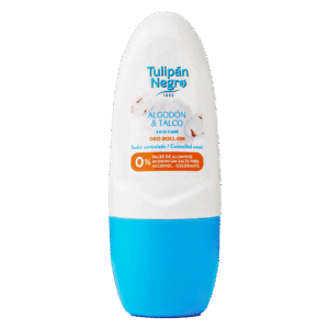 Déodorant Tulipan Negro Roll sur Coton et Talc 50 ml