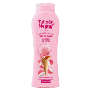 Gel de Bain Tulipan Negro Bisous Fraise 650 ml