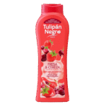 Gel de bain Tulipan Negro Fraise et Cerise 650 ml