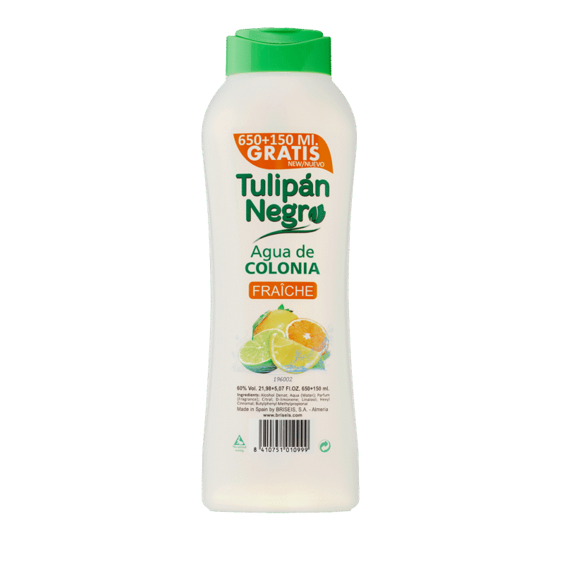 Tulipan Negro Eau de Cologne Fraiche 800 ml