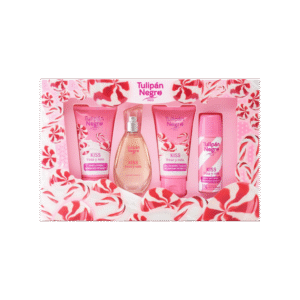 Coffret Tulipán Negro Kiss Fresa y Nata
