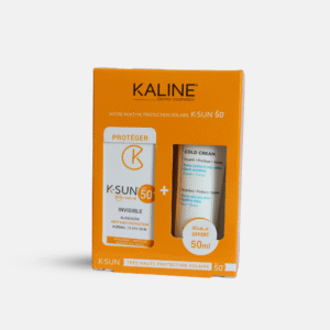 KALINE K-SUN 50+ Invisible + Cold Cream Offerte – Coffret Protection Solaire
