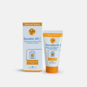 Sunskin 60 – Crème Écran Total Invisible