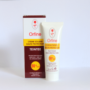 Orfine – Crème Solaire Teintée Haute Protection SPF 50+