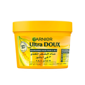 Garnier Ultra Doux Hair Food Banane 3-en-1 – Nourrissant pour cheveux secs