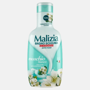 Malizia Bain Moussant Musc Blanc – 1L