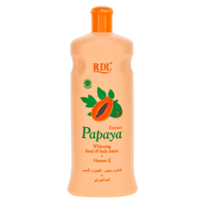 RDL Papaya Whitening Lotion – Vitamine E  600 ml