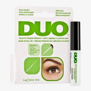 DUO Brush On Striplash Adhesive – White/Clear avec Vitamines A, C & E 5 ml