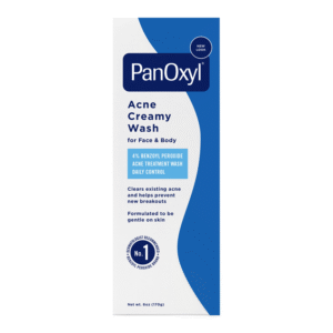 PanOxyl Acne Creamy Wash – 4% Peroxyde de Benzoyle (170g)
