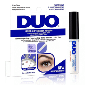 Duo Quick-Set™ Striplash Adhesive – White/Clear 5 g