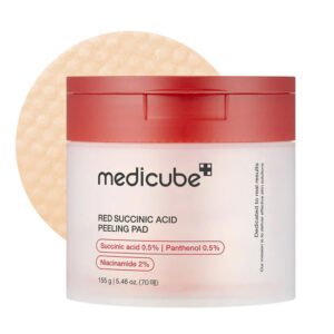 Medicube Red Succinic Acid Peeling Pad – 155 g (70 pads)