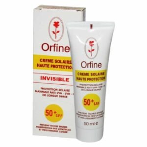 Orfine Crème Solaire Haute Protection SPF 50+ – 50 ml