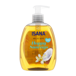 Isana Milde Seife Happy Sunrays -savon liquide à mains 500 ml