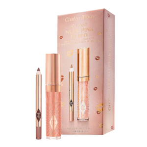 Charlotte Tilbury Glossy Nude Pink Lip Duo 2 ml