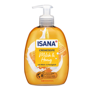 ISANA Cremeseife Milch & Honig - savon à mains 500 ml