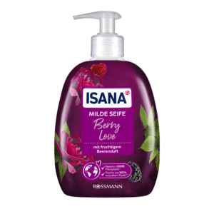 ISANA Milde Seife Berry Love - savon à mains 500 ml