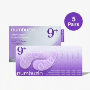 Numbuzin 9+ NAD+ Collagen Under Eye Patches – 5 Paires