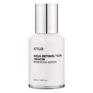 Anua Sérum rénovateur au rétinol 0,3 % + niacinamide – Anua Retinol™ + Niacin Renewing Serum 30 ml