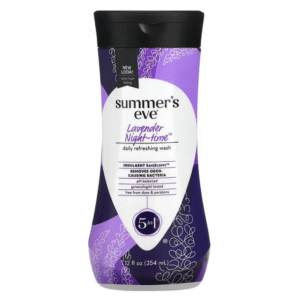 Summer's Eve Nettoyant intime rafraîchissant – Lavender Night-time 5 en 1 – 354 ml
