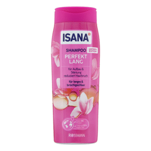 Isana Shampoo Perfekt Lang – Shampoing Fortifiant pour Cheveux Longs et Fragiles 300 ml