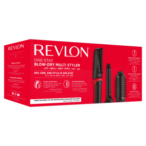 Revlon One-Step Blow-Dry Multi Styler – Brosse soufflante multifonction pour sécher, lisser et boucler les cheveux