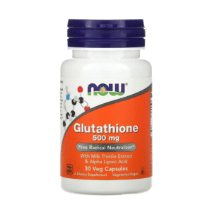 NOW Foods – Glutathione 500 mg (30 Veg Capsules)