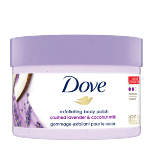 Dove Exfoliating Body Polish – Crushed Lavender & Coconut Milk - 298 g