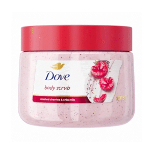 DOVE BODY SCRUB CRUSHED CHERRIES & CHIA MILK 425 G