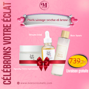 Pack visage sèche et terne