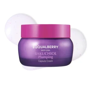EQQUALBERRY Deep Cera Bakuchiol Plumping Capsule Cream 50 ml