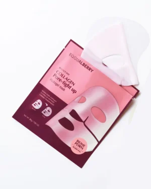 EQQUALBERRY BOUNCY DAY COLLAGEN PORE TIGHT UP HYDROGEL MASK x 1 SHEET