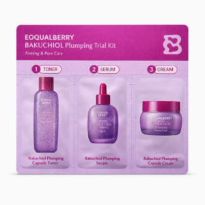 EQQUALBERRY Bakuchiol Plumping Trial Kit