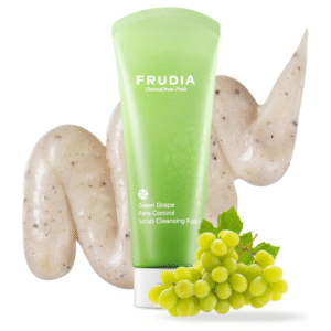 FRUDIA Green Grape Pore Control Scrub Cleansing Foam 145 ml